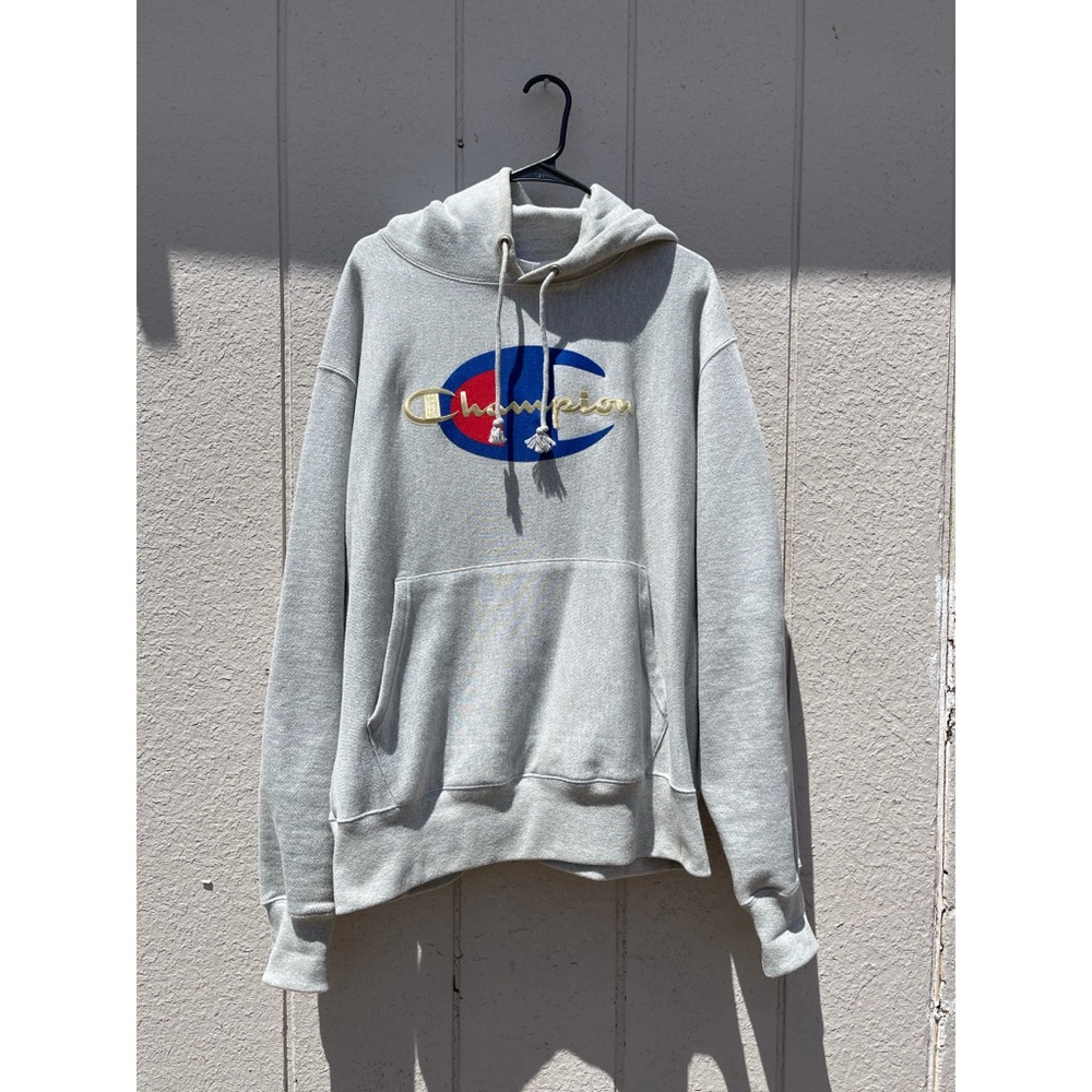 Champion Reverse Weave Grey Hoodie